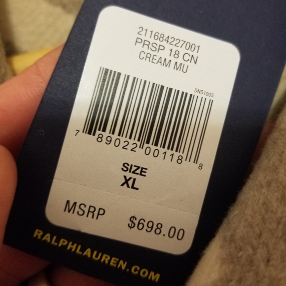 Ralph Lauren Geo Southwestern Pea Coat Jacket - Picture 6 of 6